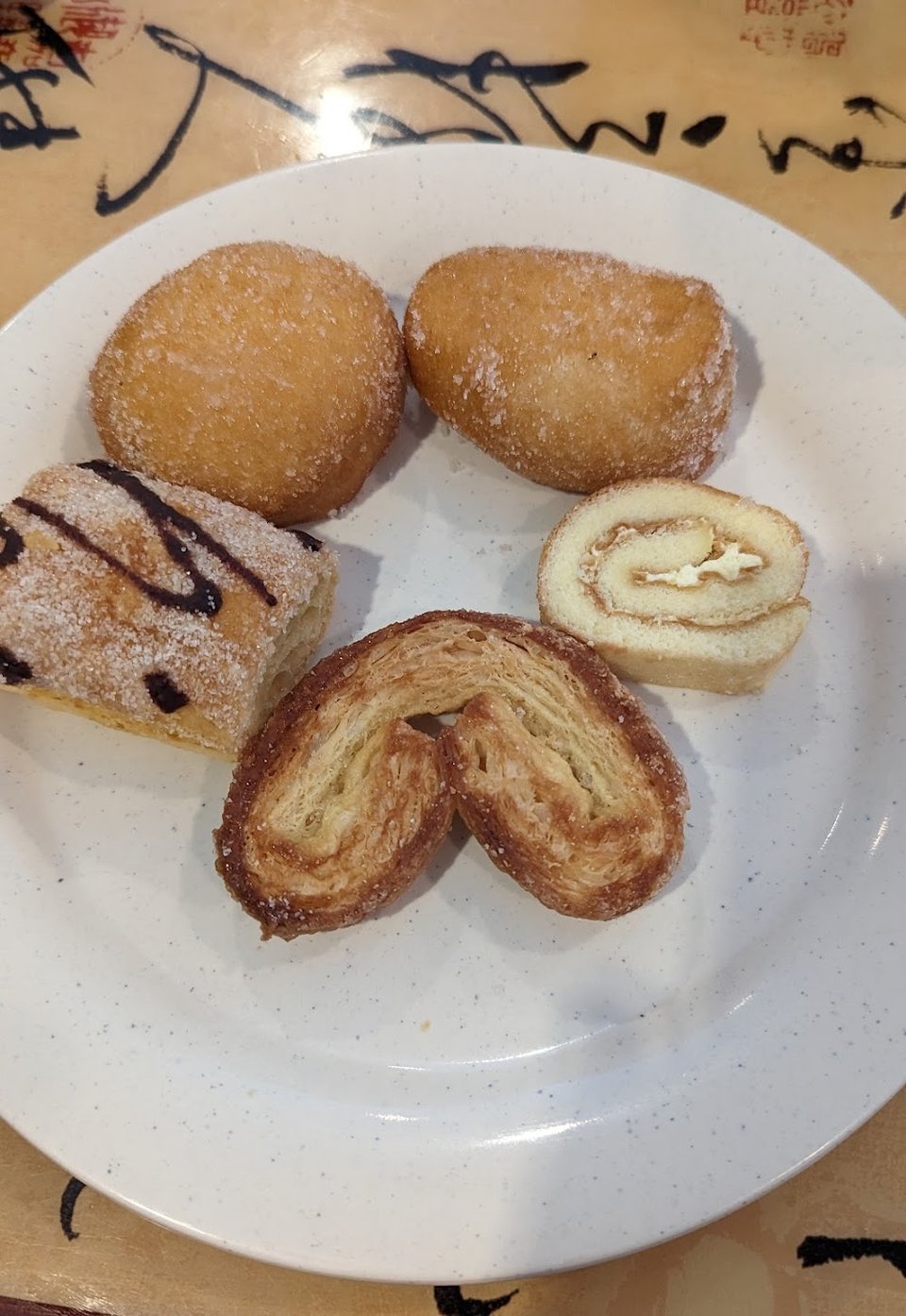 Desserts from the Buffet