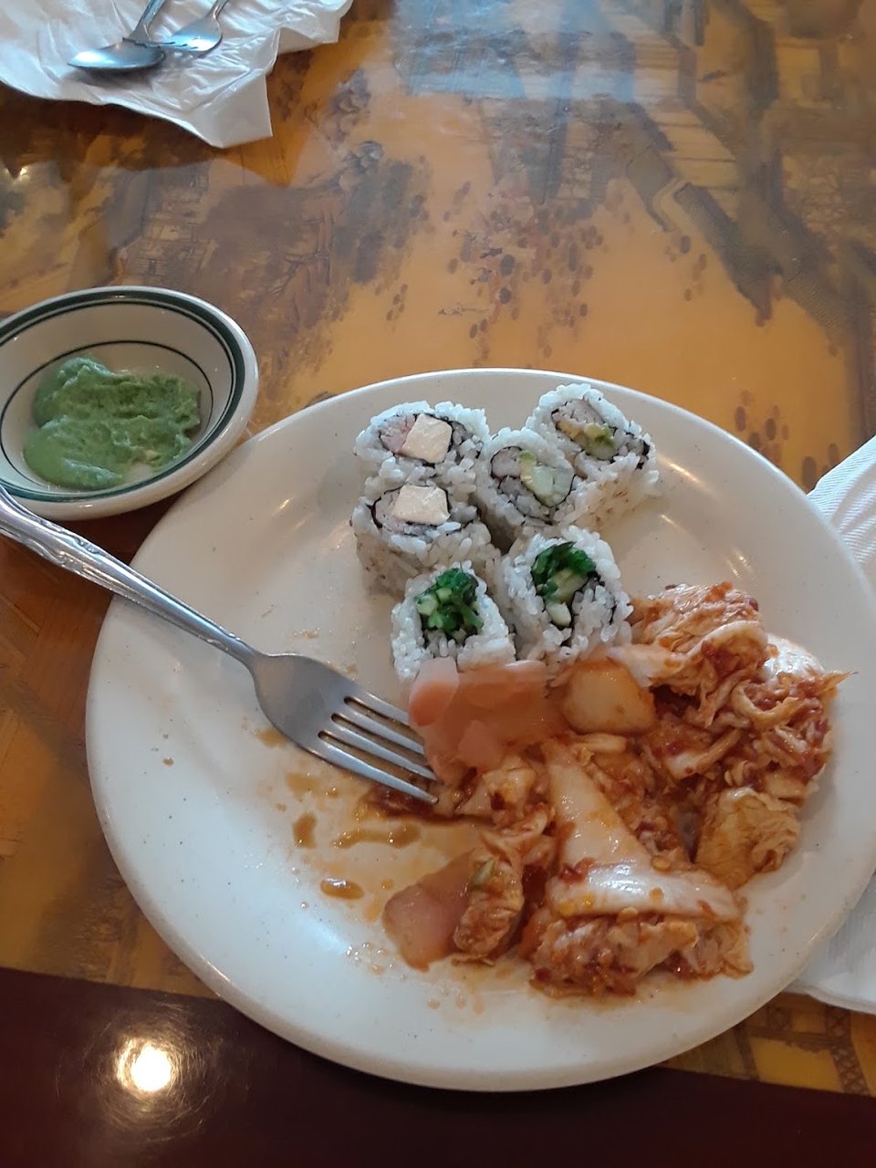 Kimchi and Sushi Deluxe